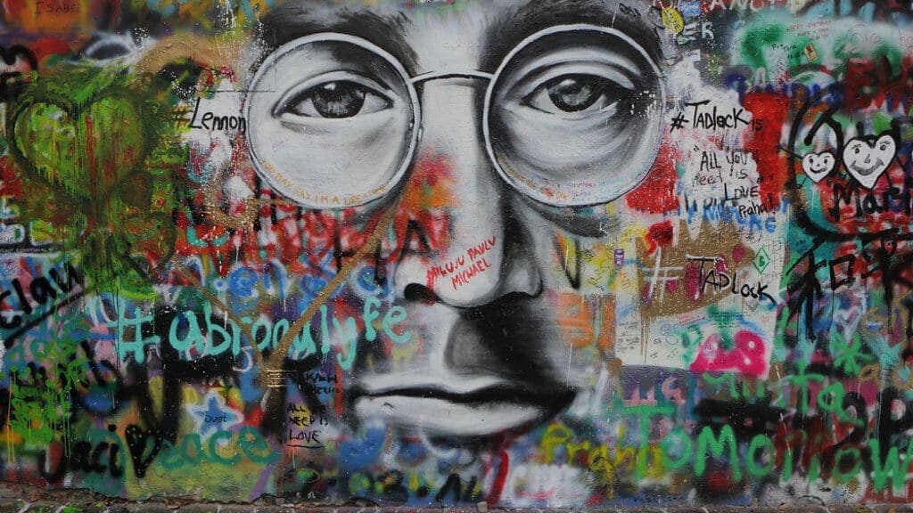 John Lennon-fal (Lennon Wall) kép 1