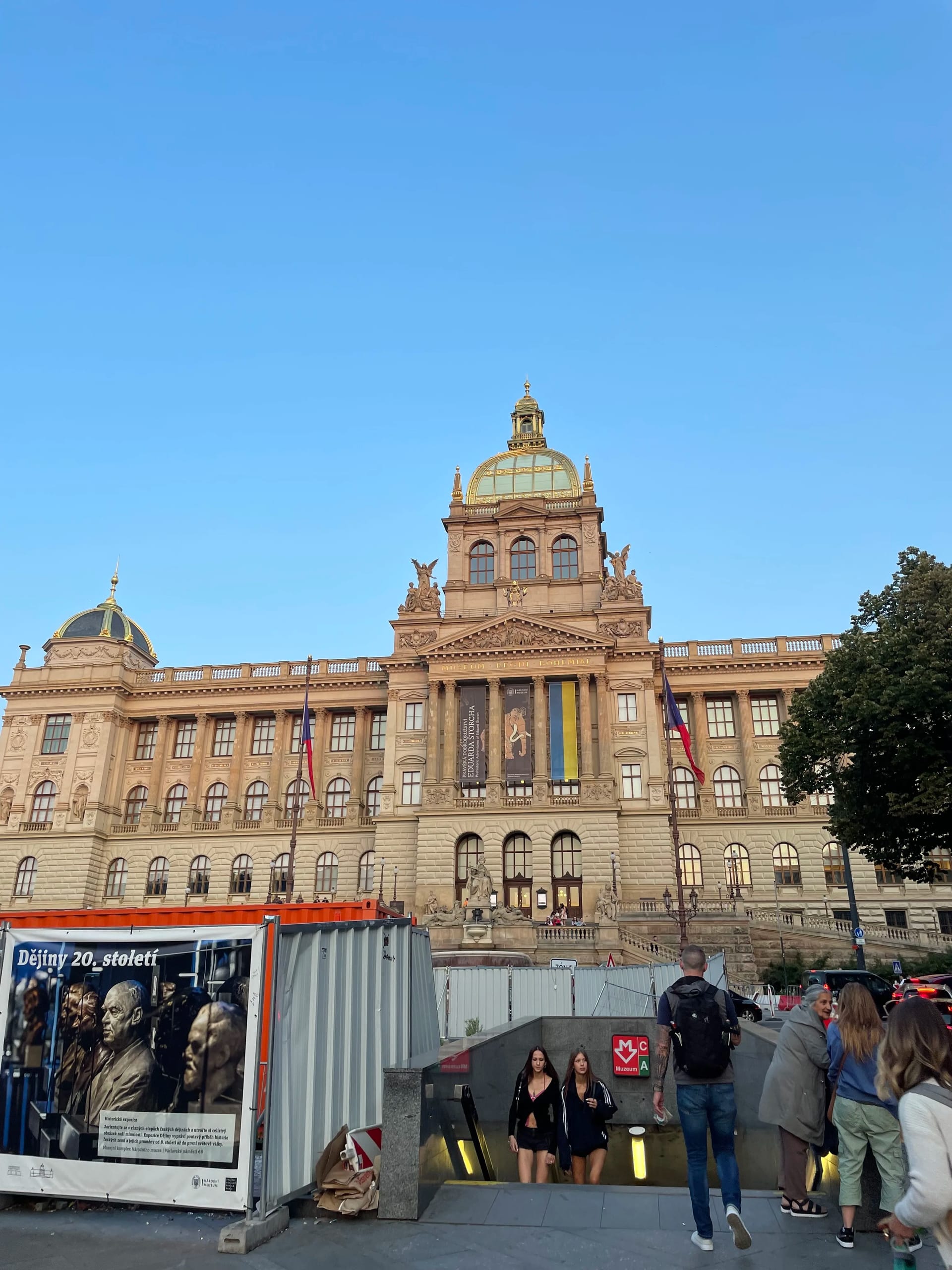 Prágai múzeum – belső tér