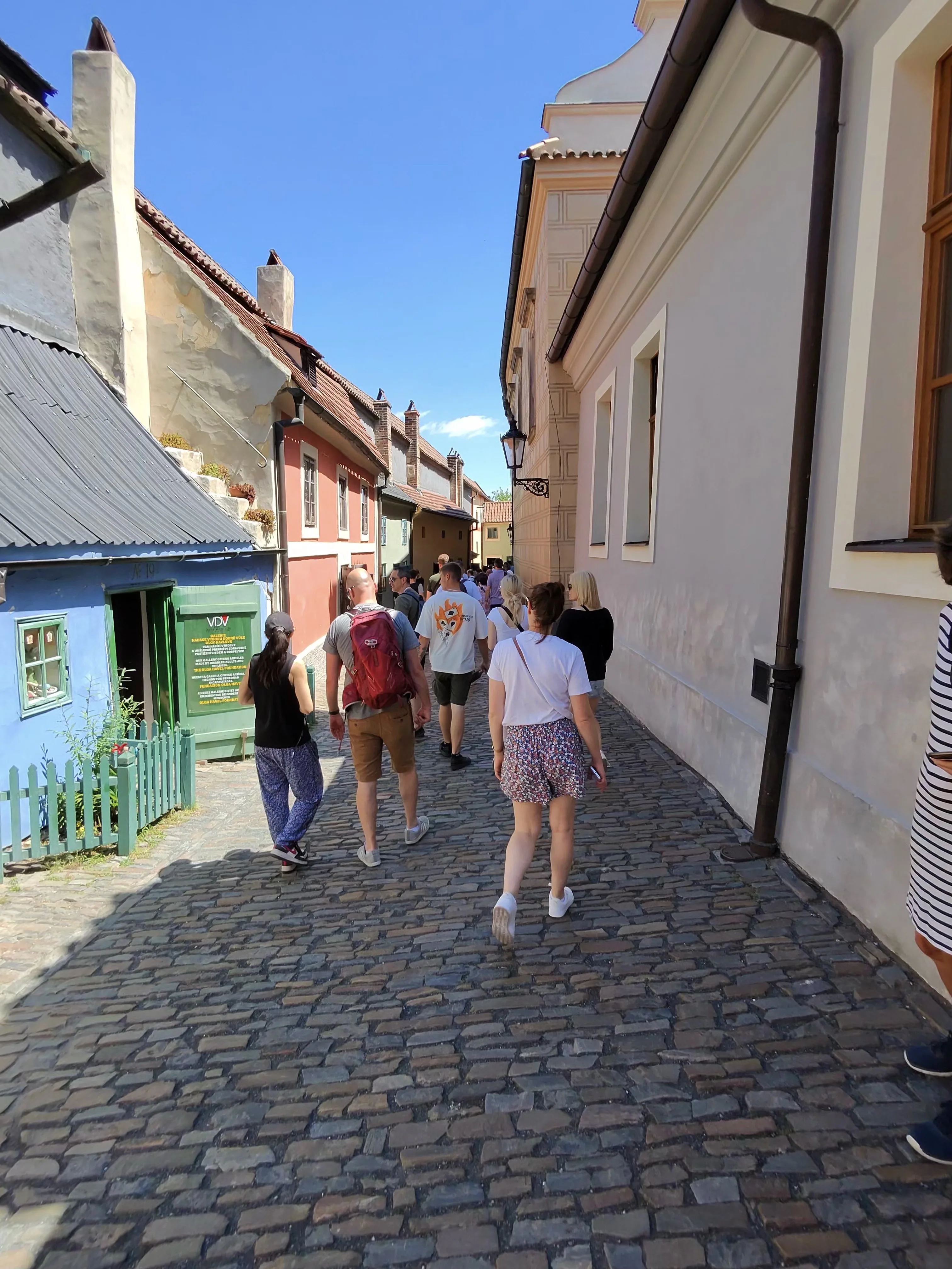 Arany utcácska házai